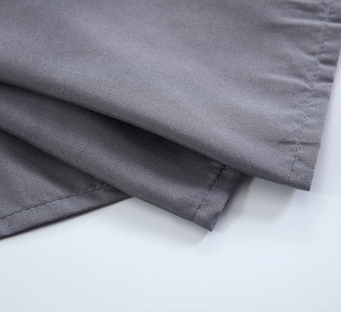 MEILA Wrap Around Bed Skirt Three Fabric Sides Elastic Dust Ruffled 14 Inch - Image 5