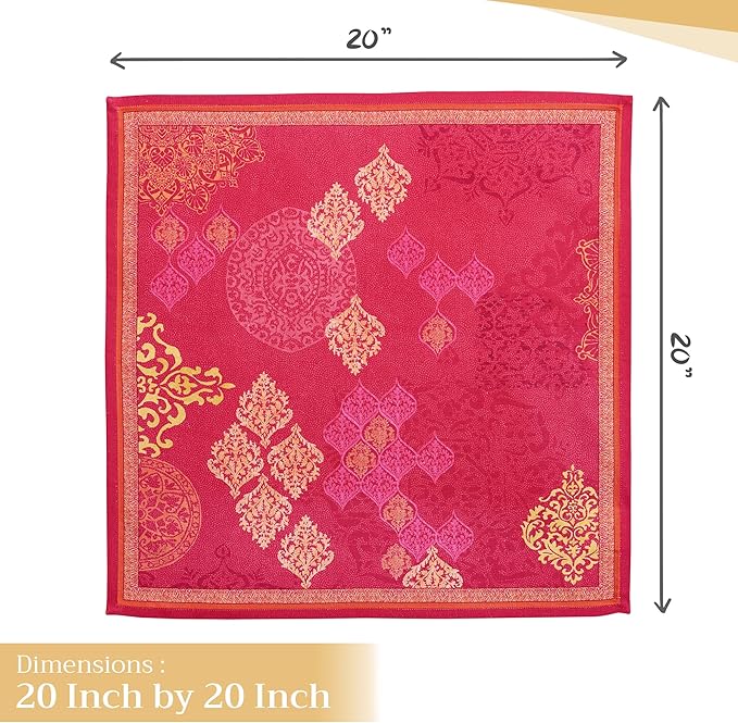Maison d' Hermine Cloth Napkins Set of 4 100% Cotton - Image 4