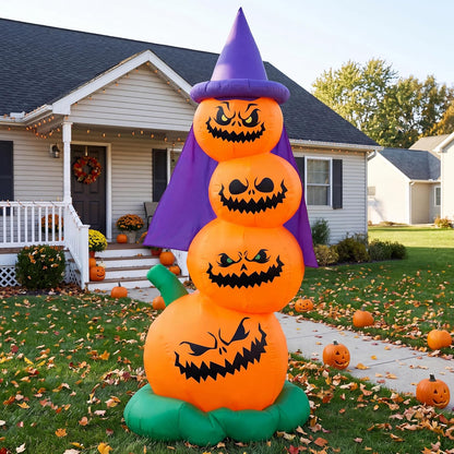 Joiedomi 6 FT Halloween Inflatables Outdoor Pumpkins