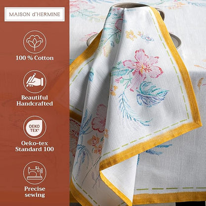 Maison d' Hermine Cloth Napkins Set of 4 100% Cotton Everyday Reusable Square - Image 2