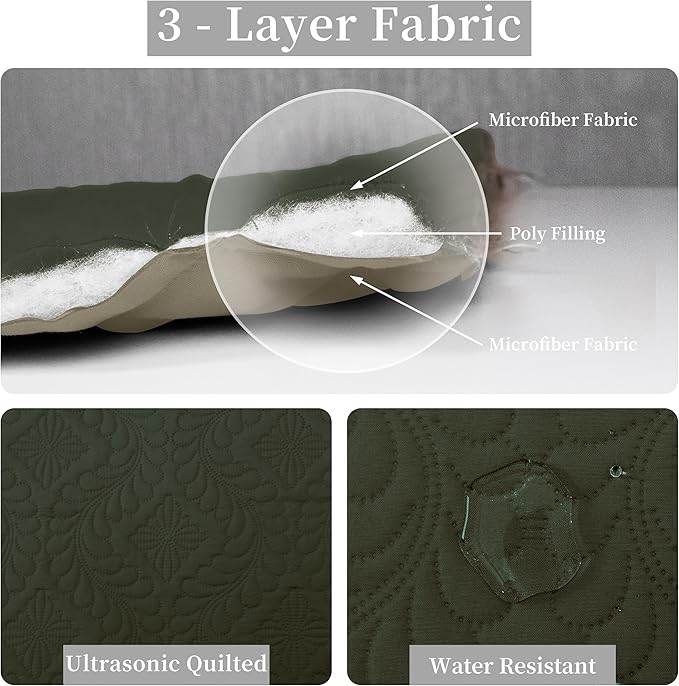Easy-Going King Size Reversible Quilt Set - Image 5