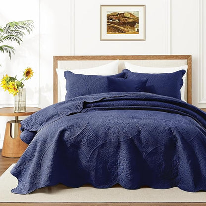 IR Imperial Rooms King Quilt Bedding Set Size + 2 Pillow Shams by IRImperialRooms