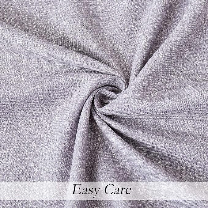 Purple Full Blackout Curtain Panel Energy Efficient Triple Weave Window - Image 5