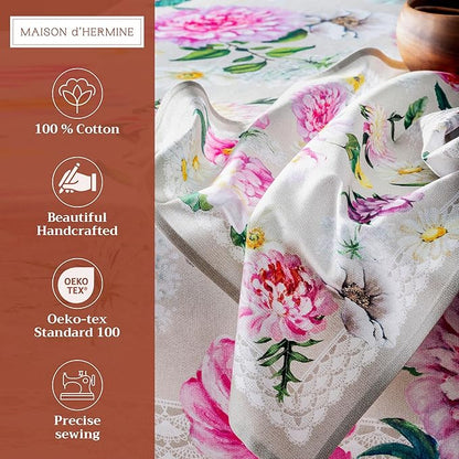 Maison d' Hermine Cloth Napkins Set of 4 100% Cotton Everyday Reusable Square - Image 2