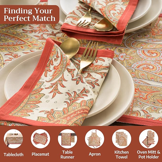 Maison d' Hermine Cloth Napkins Set of 4 100% Cotton Everyday Reusable Square - Image 2