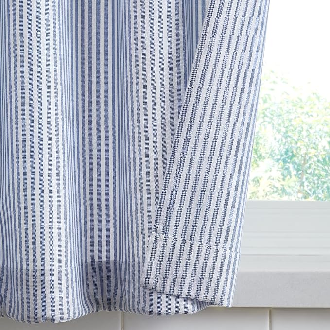 July Joy Cotton Vanlance Curtains 18 Inches Long Country Kitchen Curtains Tab - Image 3