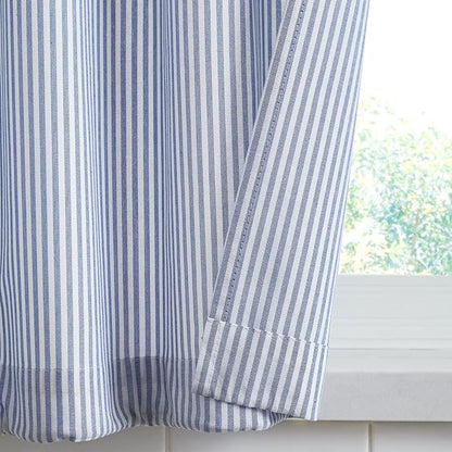 July Joy Cotton Vanlance Curtains 18 Inches Long Country Kitchen Curtains Tab - Image 3