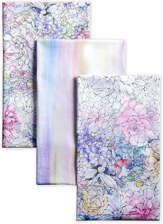 Maison d' Hermine Kitchen Towels Set of 3 100% Cotton 27.50" x 20" Reusable by MaisondHermine