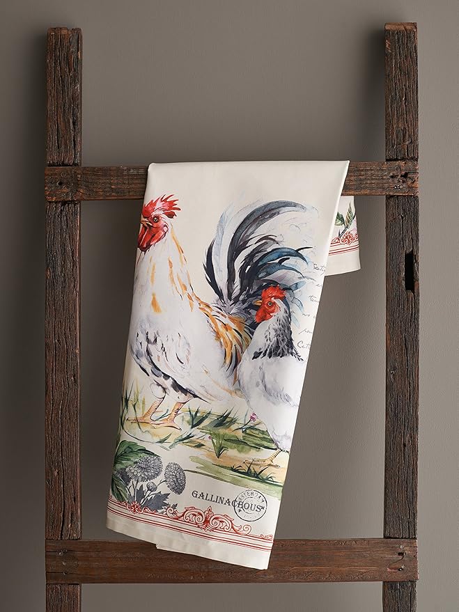 Maison d' Hermine Kitchen Towels Set of 2 100% Cotton 27.50" x 20" Reusable - Image 8