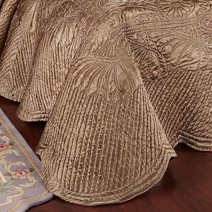 Touch of Class Portia Luxury Bedding | Rich Smoky Topaz | Premier Quilted - Image 4