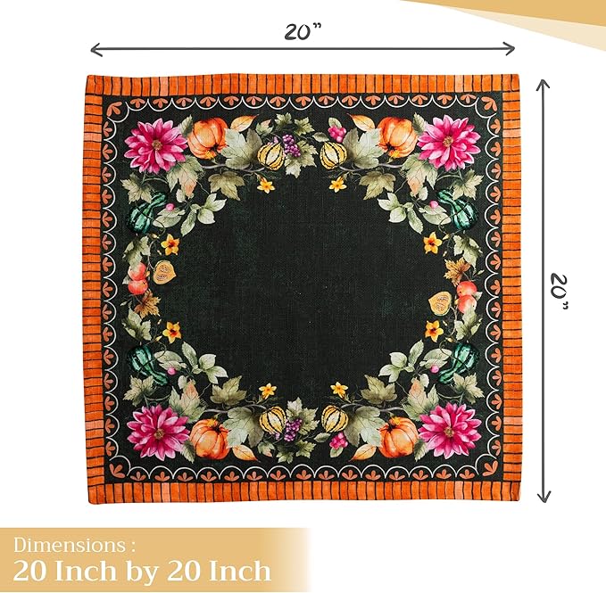 Maison d' Hermine Cloth Napkins Set of 4 100% Cotton - Image 4