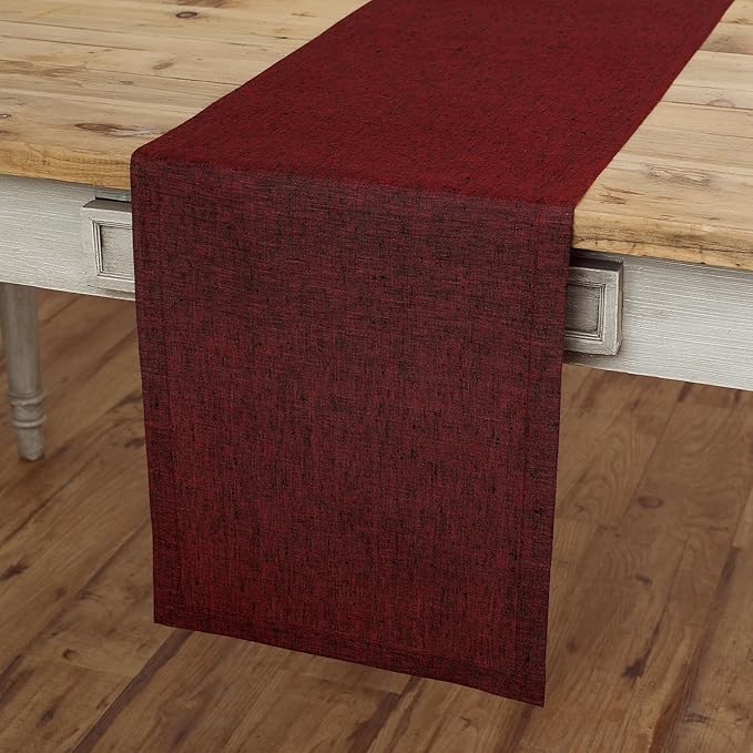 Solino Home Linen Table Runner 72 Inches Long by SolinoHome