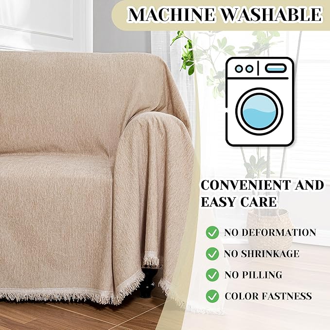 MEETSKY Sofa Covers Armchair Single Couch Cover - Image 3