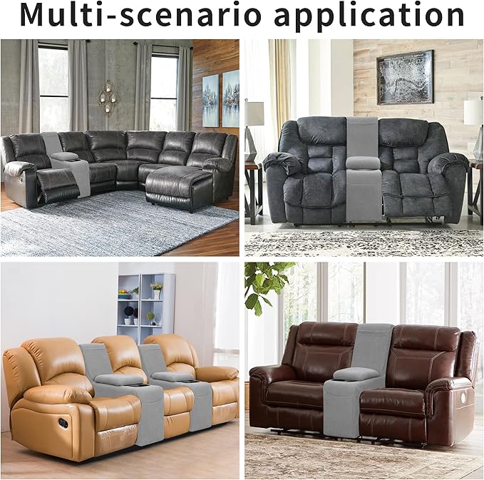 Easy-Going 2-Piece Recliner Console Cover - Image 2