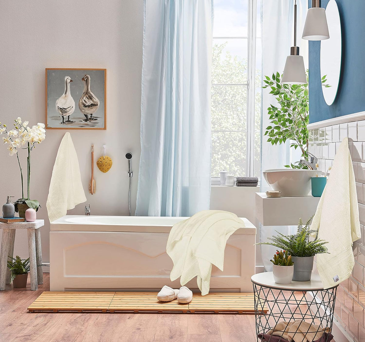 utopia towels 8 piece majestic plush luxury towel showing dimensions