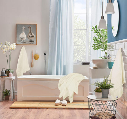 utopia towels 8 piece majestic plush luxury towel showing dimensions