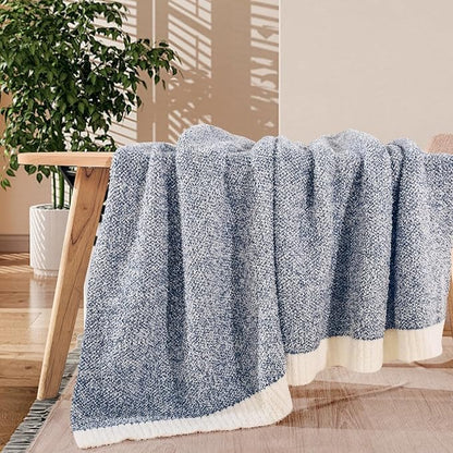 NEXHOME PRO Super Soft Throw Blankets, Cozy Warm Blankets Knit Blanket - Image 7
