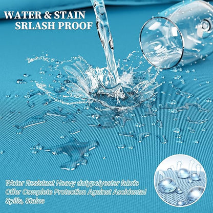 Outdoor Seat Cushion Set 22 L × 24 W × 5 H Inch Waterproof & Fade Resistant - Image 5