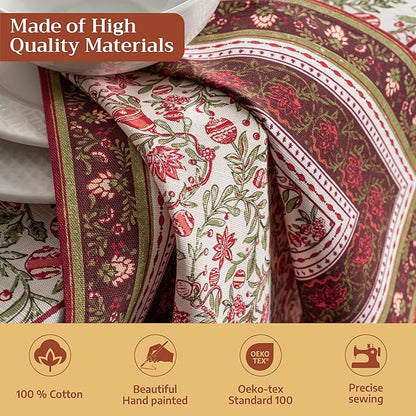 Maison d' Hermine Cloth Napkins Set of 4 100% Cotton - Image 3