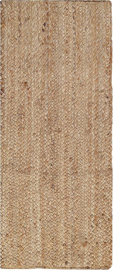 Ramanta Home Jute Braided Natural Burlap Runner 13x36 Inches, Reversible Boho by RamantaHome