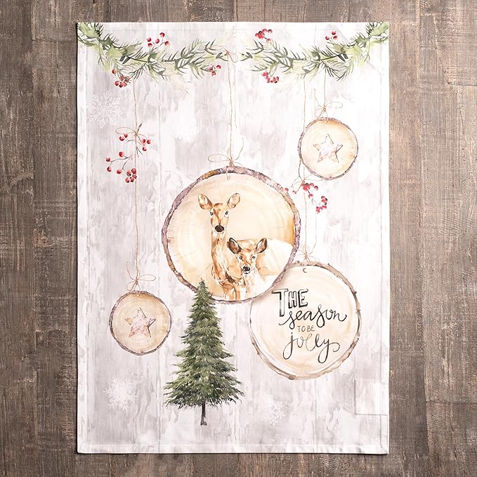 Maison d' Hermine Kitchen Towels Set of 3 100% Cotton 20" x 27.5" Reusable - Image 9