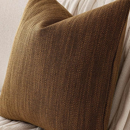 Foindtower Set of 2 Decorative Textured Burlap Linen Throw Pillow Covers - Image 3
