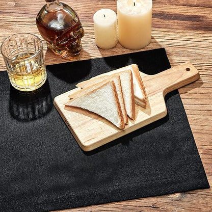 Mebakuk Linen Farmhouse Table Runner Large Burlap Style Soft and Waterproof - Image 5