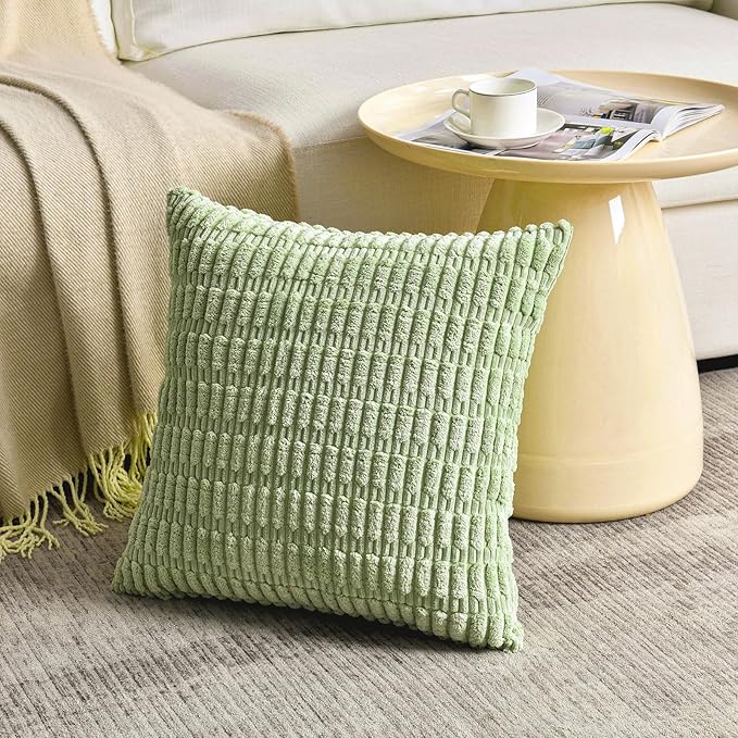 Fancy Homi Set of 4 Spring Boho Decorative Throw Pillow Covers 22x22 Inch - Image 2