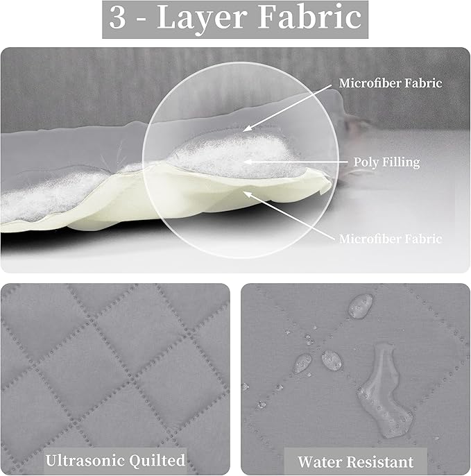 Easy-Going Twin Size Reversible Quilt Set - Image 5