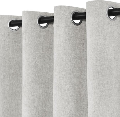 Macochico Custom Made 100% Blackout Chenille Curtains Grommet Top Luxury - Image 7