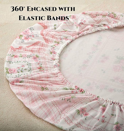 SDY Jersey FloralBassinet Sheets - Image 5