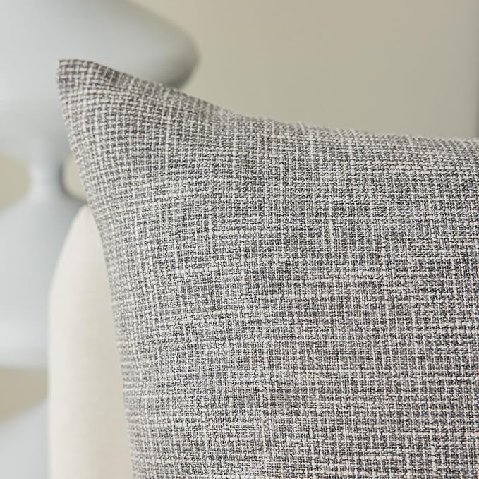 Kevin Textile 2 Packs Decorative Square Pillows Cover Outdoor Throw Pillows - Image 3