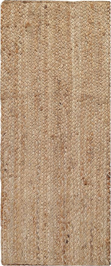 Ramanta Home Jute Braided Natural Burlap Runner 13x36 Inches, Reversible Boho - Image 5