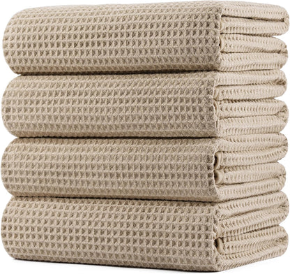 polyte 430 gsm poly blend microfiber quick dry shown in use