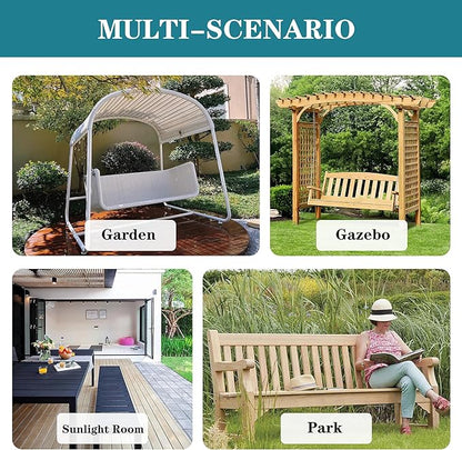 Outdoor Bench Cushions 42 x 18 Inch Thick Waterproof Porch Swing Cushions - Image 7