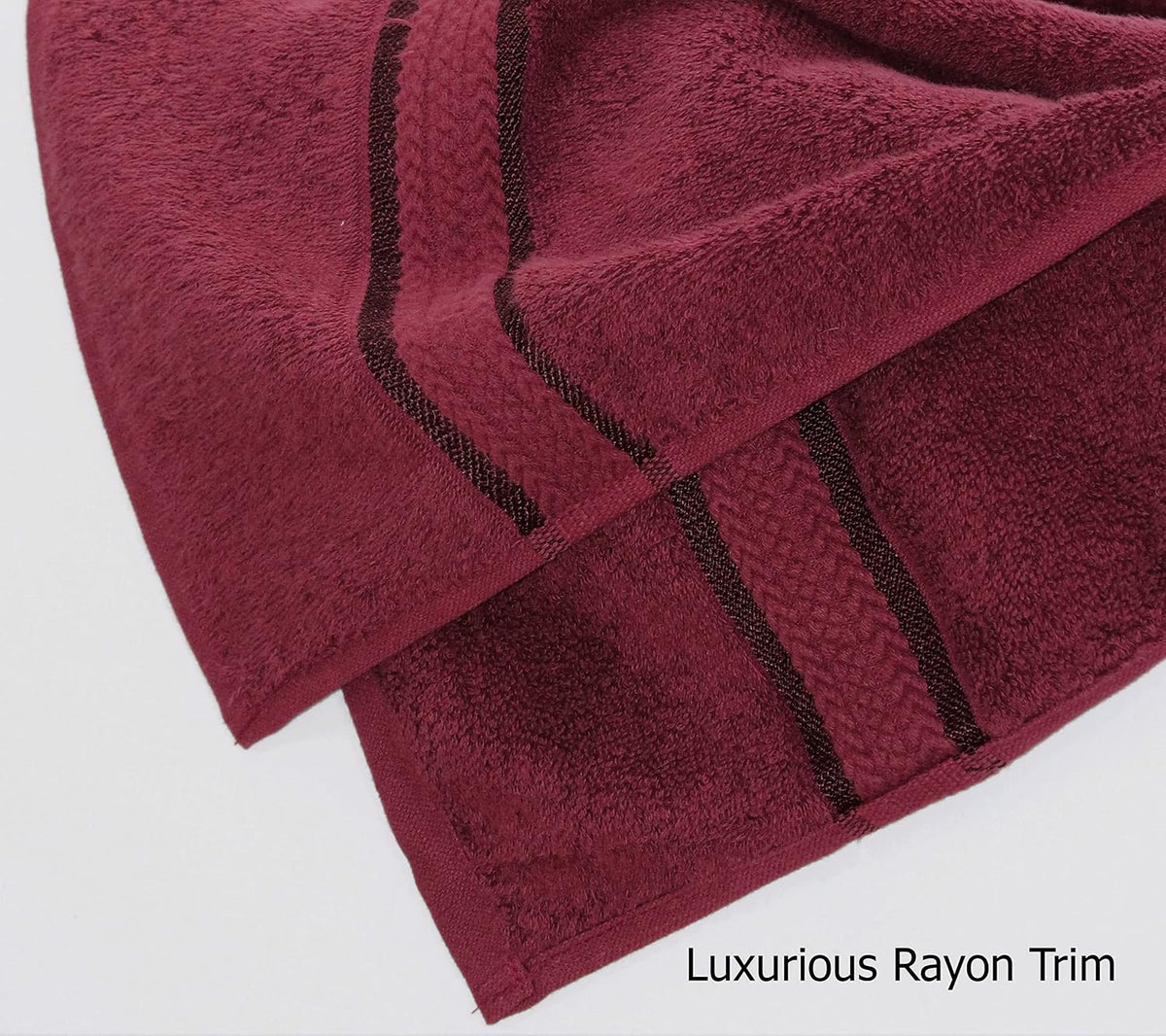 cotton craft ultra soft bath towels - 4, side view