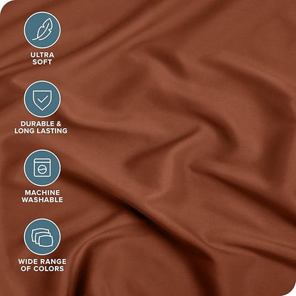 Bare Home Fitted Bottom Sheet Twin Size - Image 2