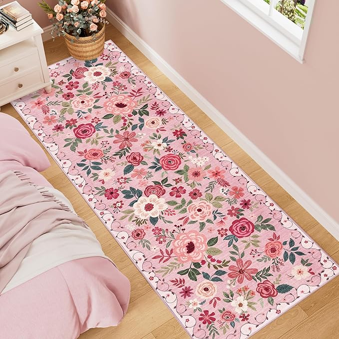 DUKINO 2x6 Kitchen Runner Rug for Hallway, Washable Runner Rug - Image 2
