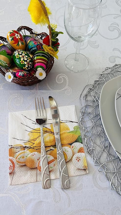 AM Decor Easter Luncheon Paper Napkins 20-Count Dinner Paper Napkins - Image 3