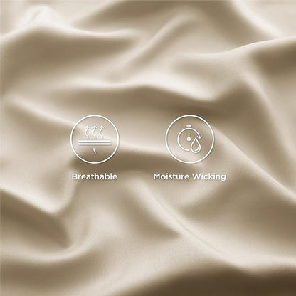 Bedsure California King Sheet Sets, Cooling Sheets - Image 4