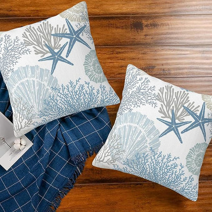 Watercolor Floral Throw Pillow Covers Set of 2 Abstract Butterflies Pillow - Image 7