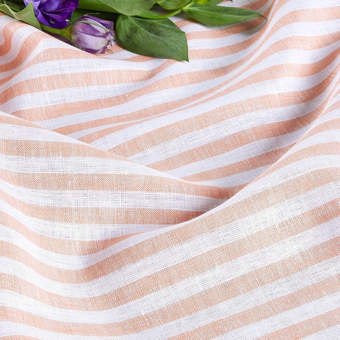 Solino Home Striped Linen Table Runner 108 Inches Long - Image 8