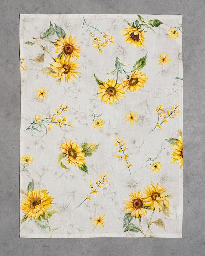 Maison d' Hermine Kitchen Towels Set of 3 100% Cotton 27.50" x 20" Reusable - Image 2