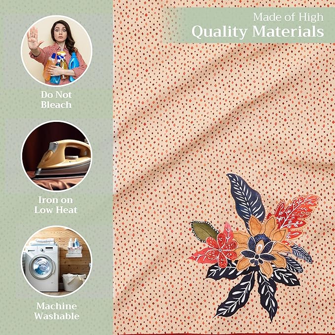 Maison d' Hermine Cloth Napkins Set of 4 100% Cotton - Image 3
