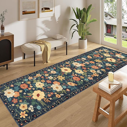 DUKINO 2x8 Runner Rug for Hallway, Washable Kitchen Runner Rug - Image 3