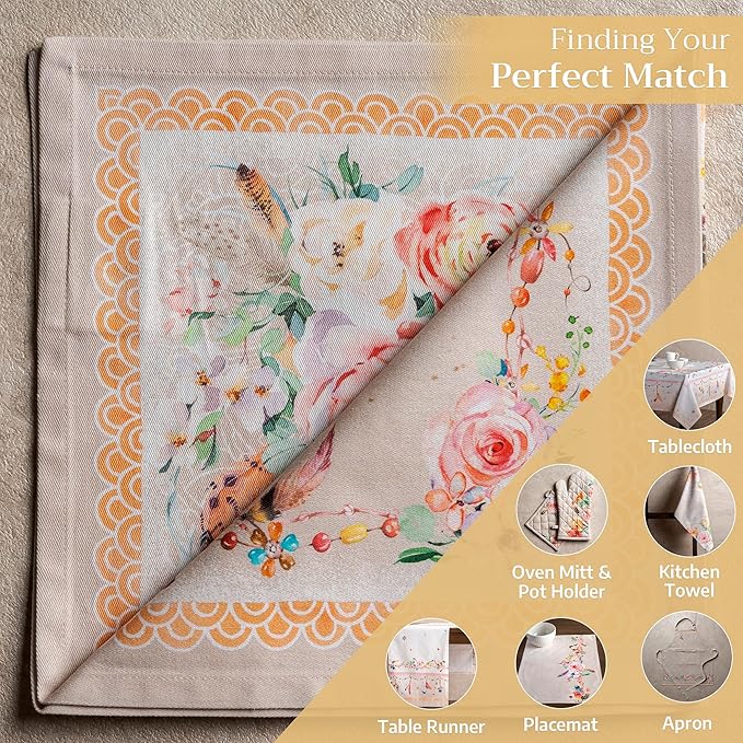 Maison d' Hermine Cloth Napkins Set of 4 100% Cotton Everyday Reusable Square - Image 5