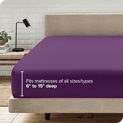 Bare Home Fitted Bottom Sheet Split King Size - Image 7