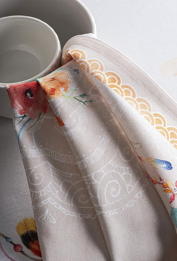 Maison d' Hermine Cloth Napkins Set of 4 100% Cotton Everyday Reusable Square - Image 8