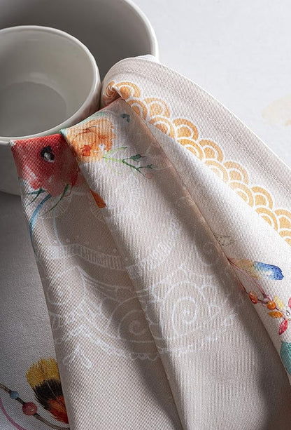 Maison d' Hermine Cloth Napkins Set of 4 100% Cotton Everyday Reusable Square - Image 8