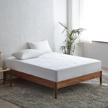Simple&Opulence Cooling Quilted Mattress Pad – Fitted Sheet Mattress Protector - Image 8